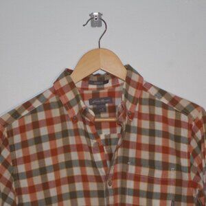 Eddie Bauer Plaid Shirt - S - Classic Fit